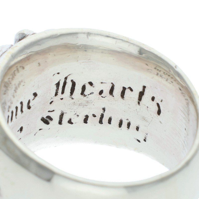 クロムハーツ FLRL CRS 1DIA フローラルクロス 1ダイヤ シルバーリング メンズ 12号 WWW_SHINETEETH_COM