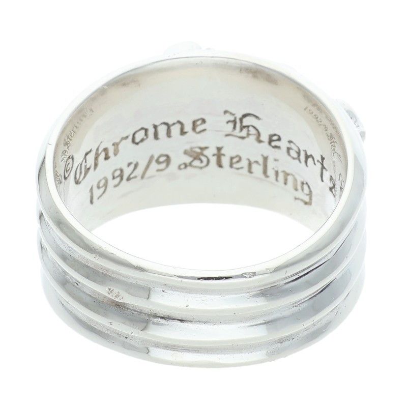 クロムハーツ DAGGER P DMND ダガー アフターPAVEダイヤ シルバーリングリング メンズ 20号 WWW_SHINETEETH_COM