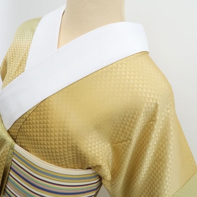 正絹 仕付け糸付