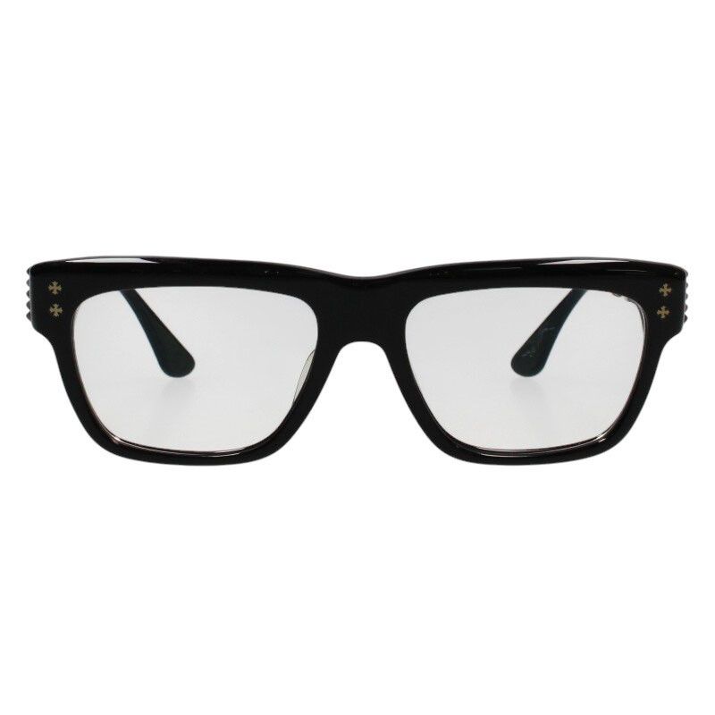 クロムハーツ PUNKASS II ウェリントンクロステンプル眼鏡 メンズ 55 18-149