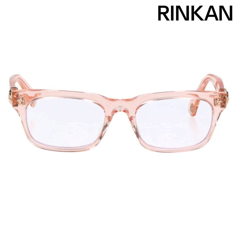 クロムハーツ GITTIN ANY -A クリアフレームBSフ サングラス メンズ 52 19-145