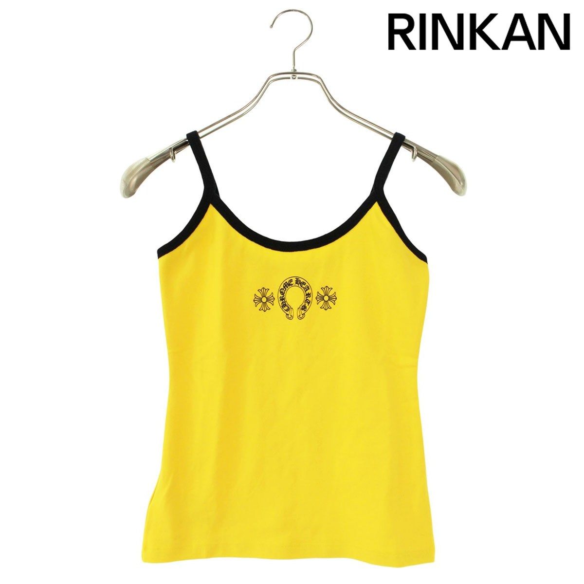 クロムハーツ ホースシューロゴプリントキャミソール レディース XS