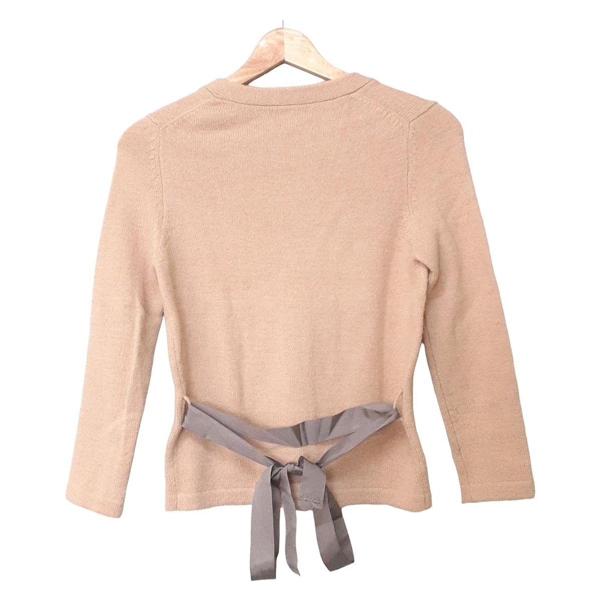 ジルサンダー カーディガン サイズS レディース - JDB 661 A ベージュ×グレー 長袖