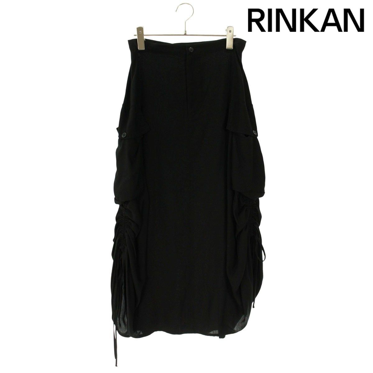 リミフゥ 25SS LP-S11-211 POPLIN SIDE STRING SKIRT サイドポケットスカート レディース 2