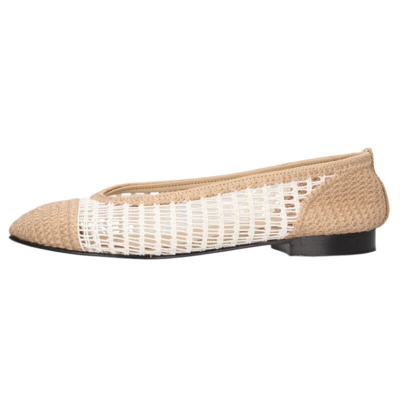 シャネル 25SS G46352 ココマークバレリーナフラットシューズ レディース 37.5