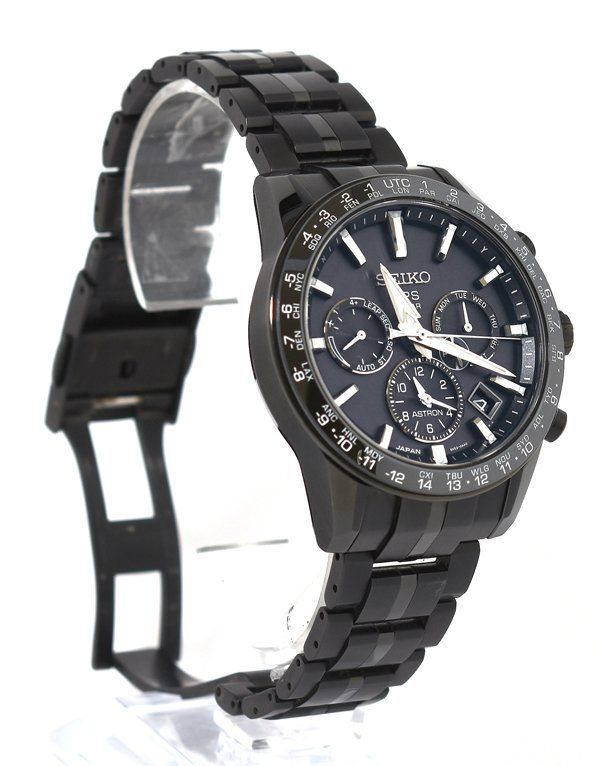 箱保付 SEIKO セイコー ASTRON アストロン SBXC 037 5 X 53 0 AB ブラック文字盤 GPSソーラー メンズ
