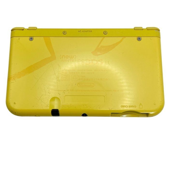 New 3DS LL ピカチュウ イエロー 本体 ポケモン