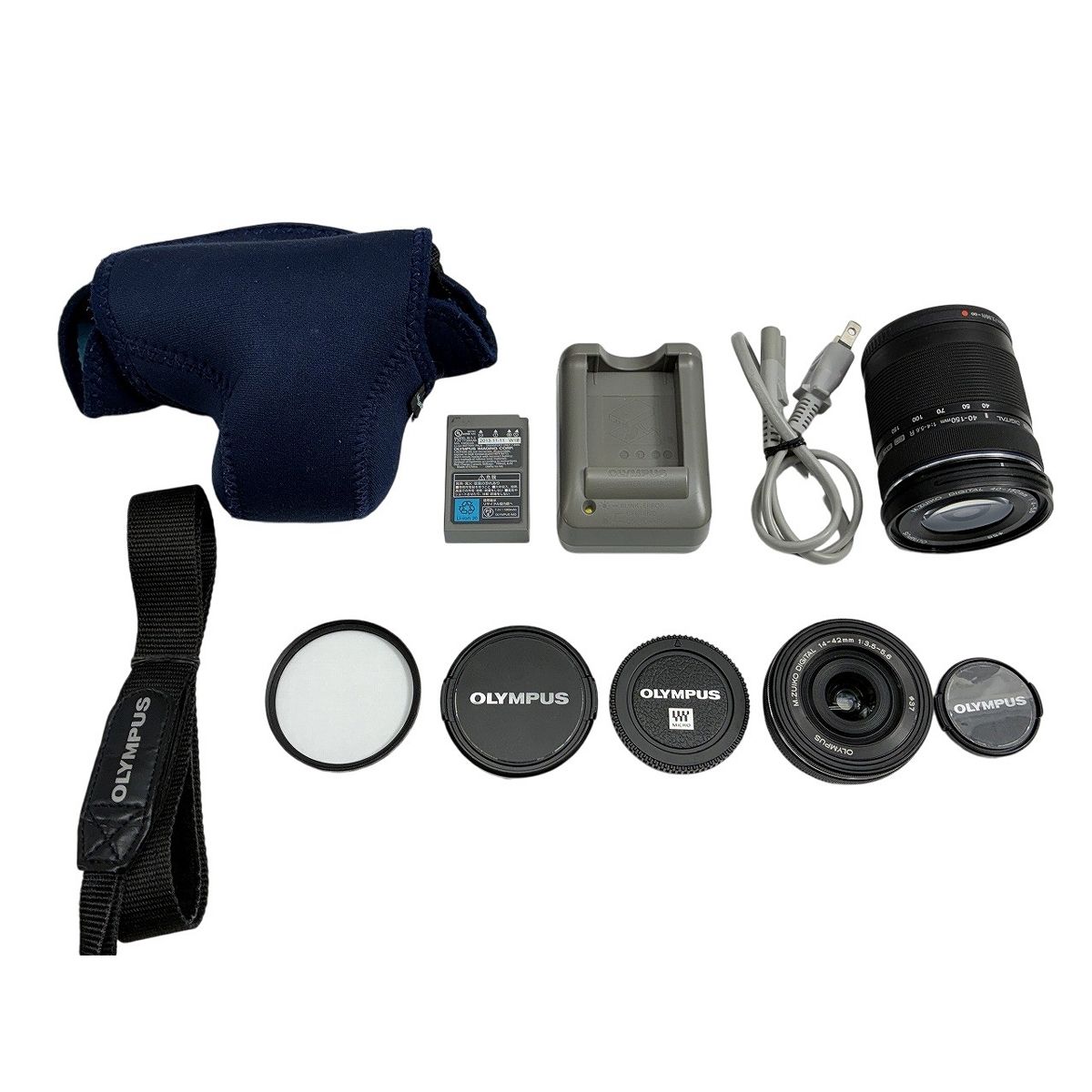 OLYMPUS OM D E M 10 ミラーレス一眼カメラ ZUIKO DIGITAL ED 40 150 mm 1 4 5 6 ダブルズームキット マイクロフォーサーズマウント オリンパス