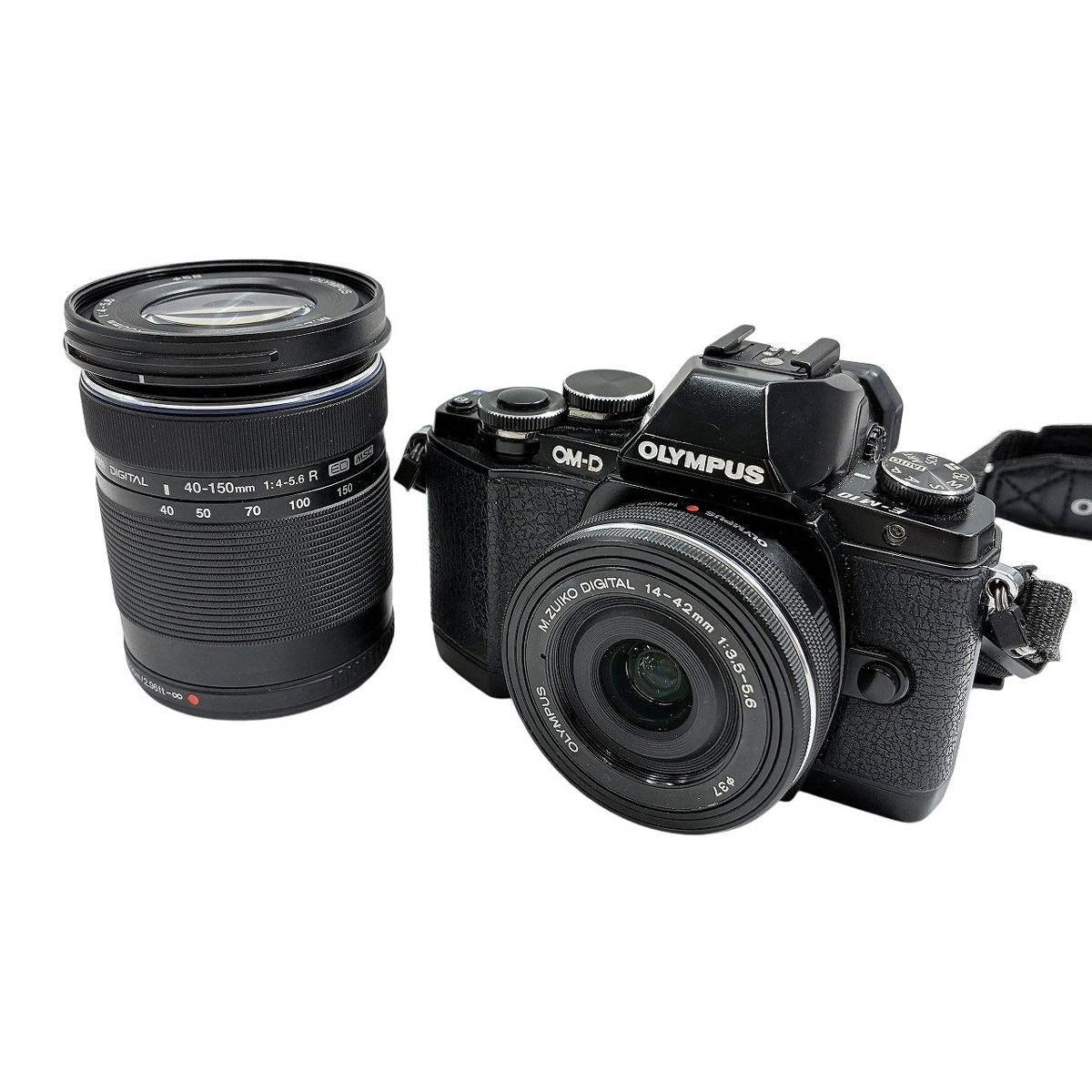 OLYMPUS OM-D E-M10 ミラーレス一眼カメラ M.ZUIKO DIGITAL ED 40-150mm 1 4-5.6 ダブルズームキット マイクロフォーサーズマウント オリンパス W10515125