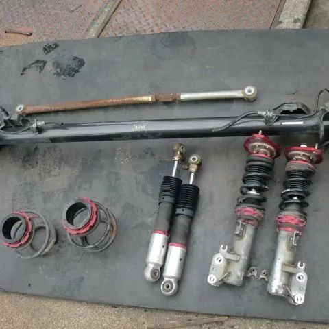 ワゴンR mh23s リアアクスル ワゴンR MH23S 車高調 リアアクスル リアロッド スズキ 純正 ワゴンR