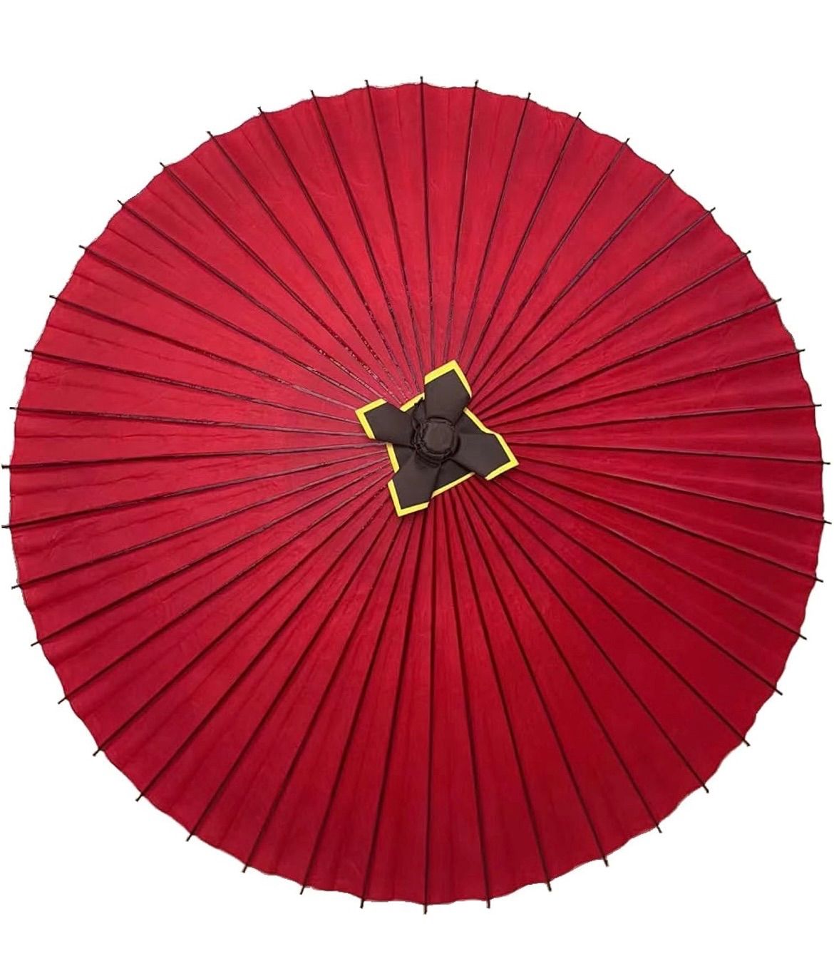 山本竹細工屋 YAMAMOTOTAKIZAYIKUYA 和傘 番傘 蛇の目傘 雨傘 防水加工 赤色