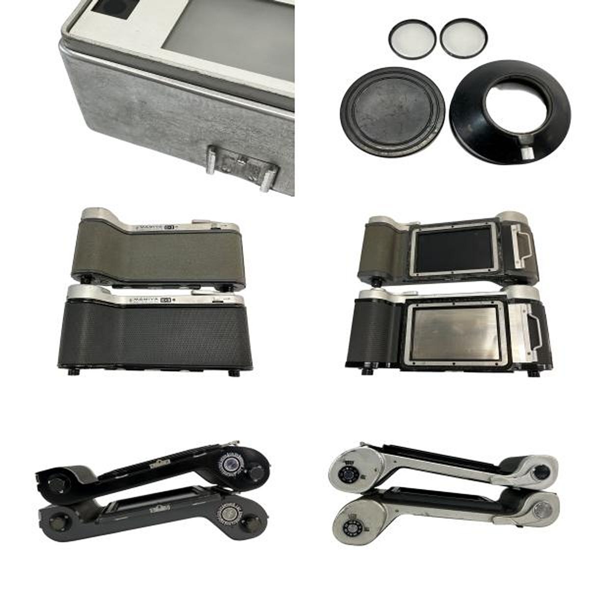 MAMIYA マミヤ SUPER 23 フィルムホルダー アダプター レンズ付き 中判 カメラ ジャンク W10590169