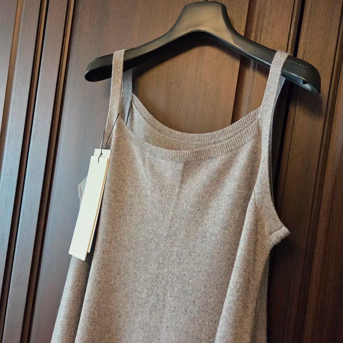 キム ソリョン シルク カシミア ビスチェ ロング ワンピース サイズ M グレー