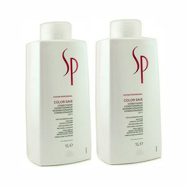 ショップ ウエラ SP カラーセーブ コンディショナー 1000ml 2本 Color