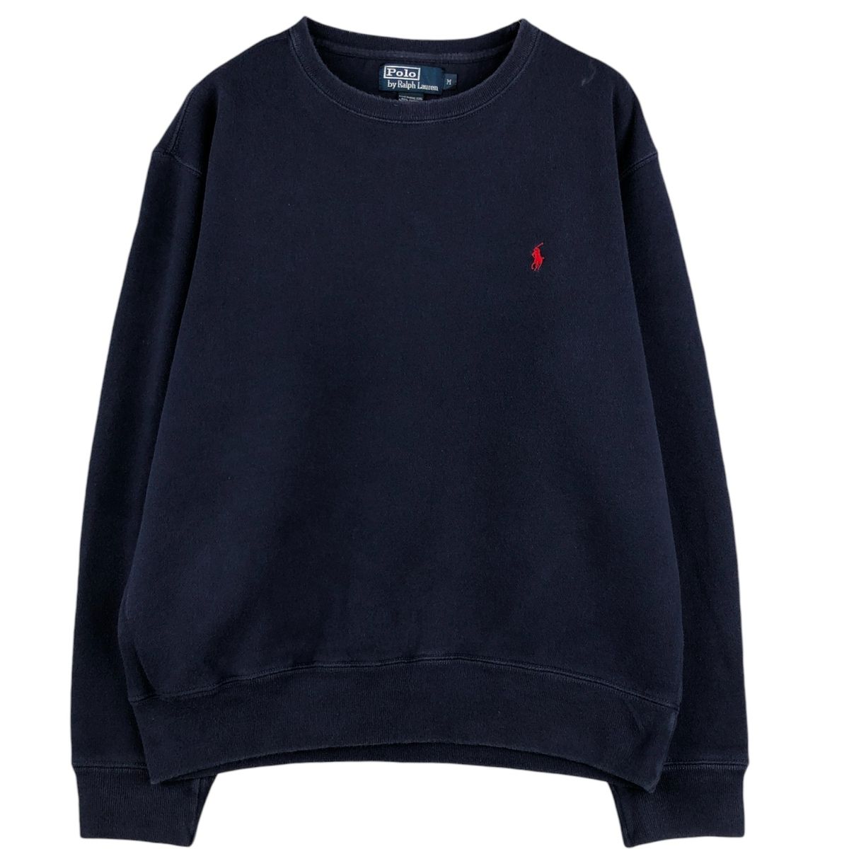 古着 ラルフローレン Ralph Lauren POLO by Ralph Lauren ワンポイントロゴスウェットシャツ トレーナー メンズM相当/eaa590993