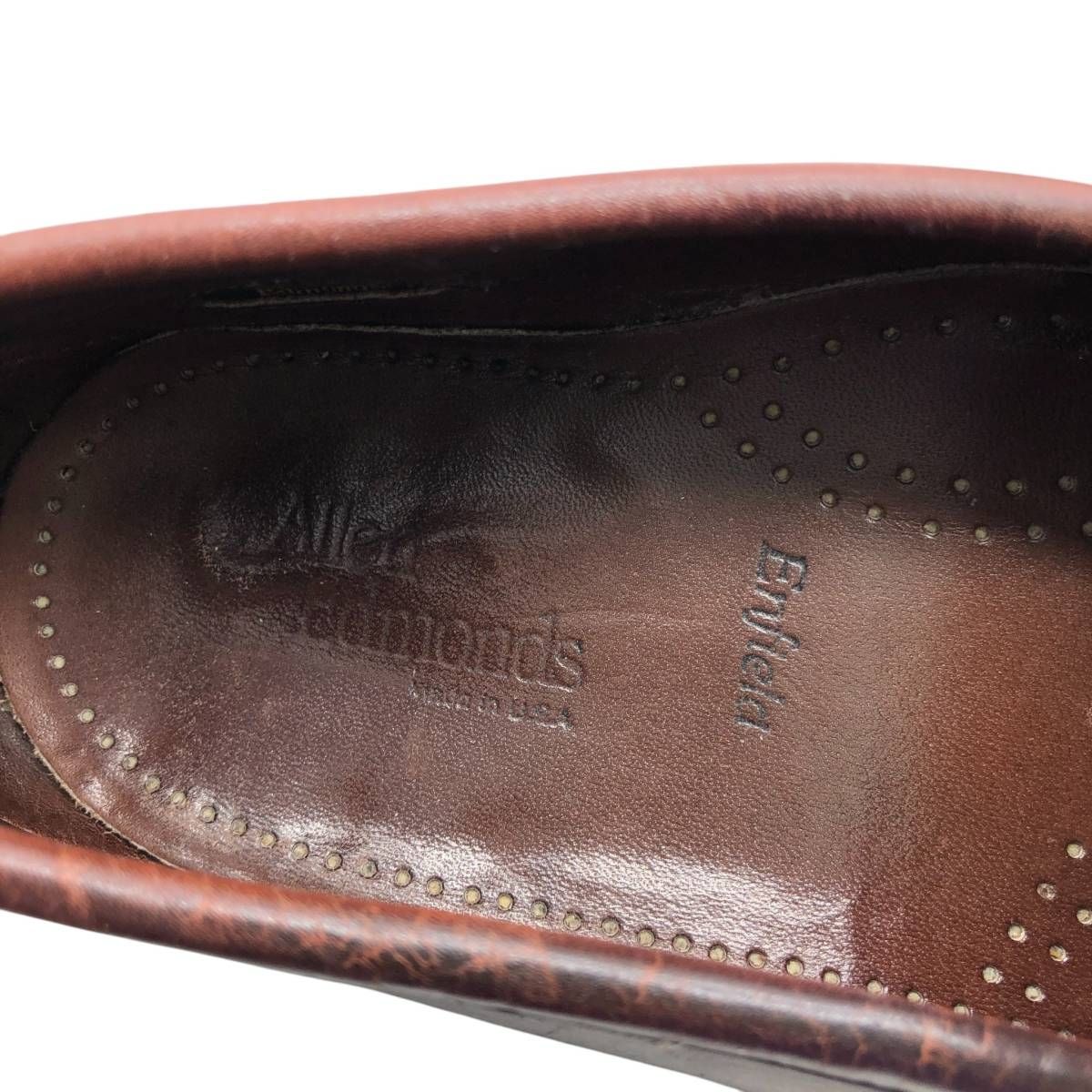 キルト タッセルローファー