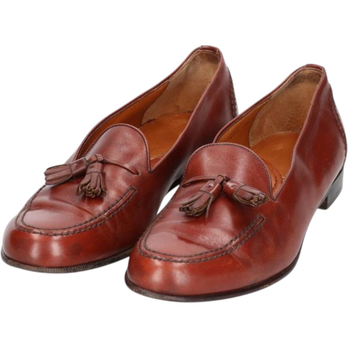 古着 フェラガモ Salvatore Ferragamo タッセルローファー イタリア製 8 1 2 メンズ26.5cm相当 saa015146