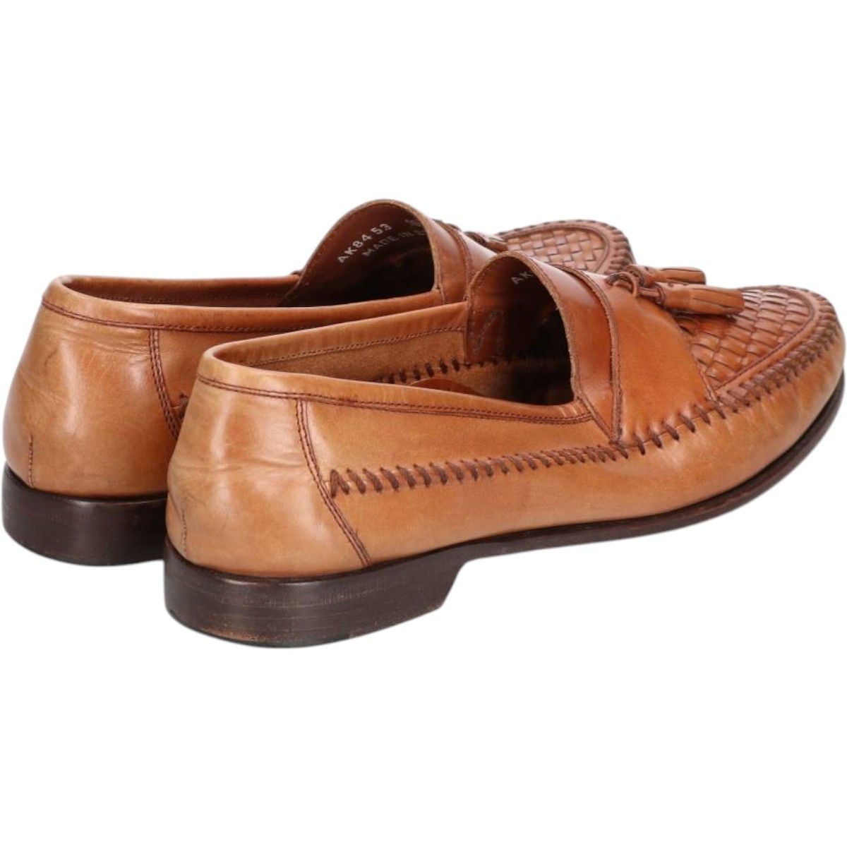 古着 ジーエイチバス G.H.Bass BASS 編み込み タッセルローファー 10 M メンズ28.0 cm相当 saa 015148