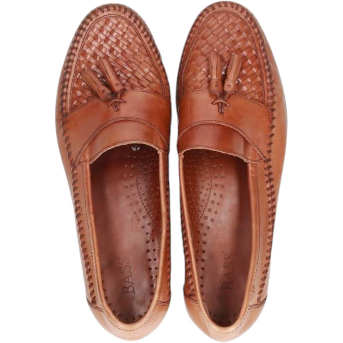 古着 ジーエイチバス G.H.Bass BASS 編み込み タッセルローファー 10 M メンズ28.0 cm相当 saa 015148