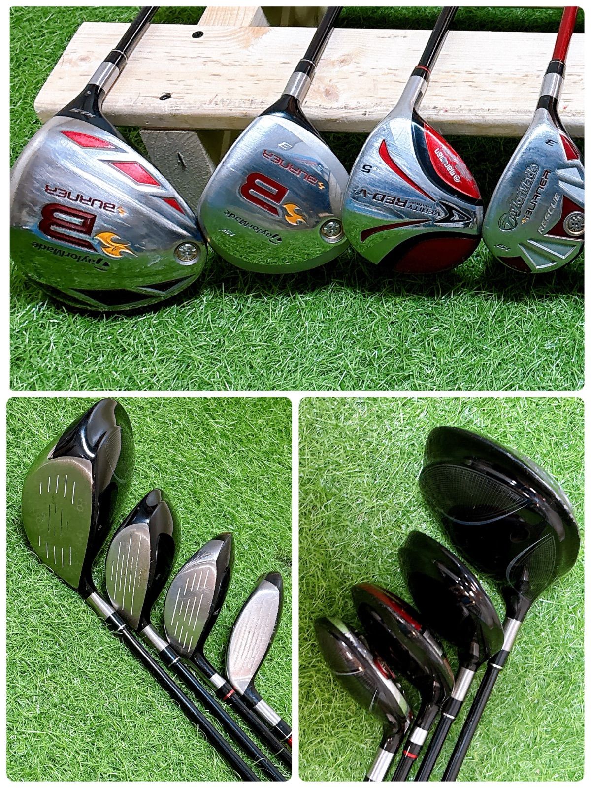 Mテーラーメイド 初心者オススメ ゴルフクラブ メンズセット 右利き 14