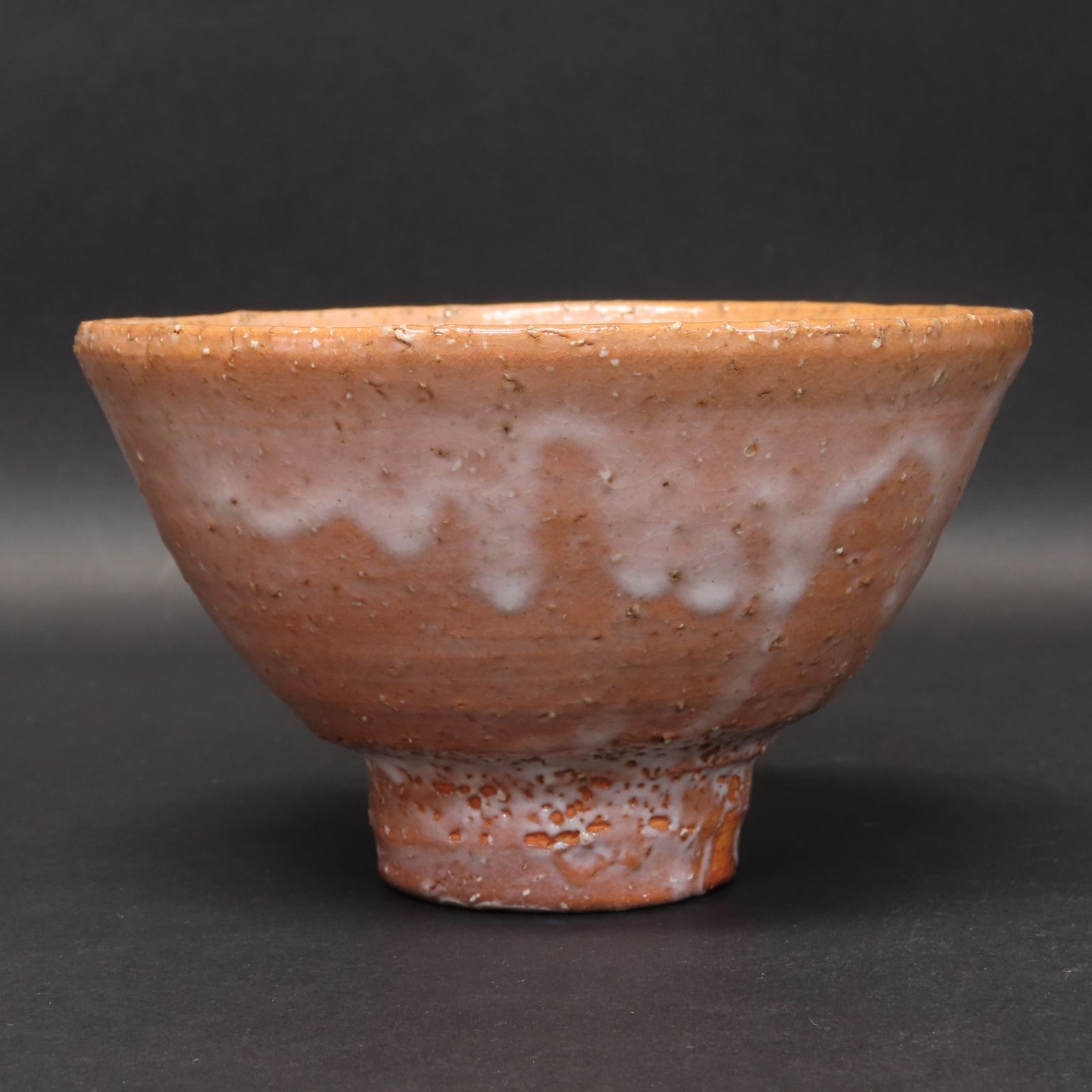 02s36 美品 岡田裕 真作保証 萩焼 晴雲山窯 萩井戸茶碗 茶道具 抹茶 