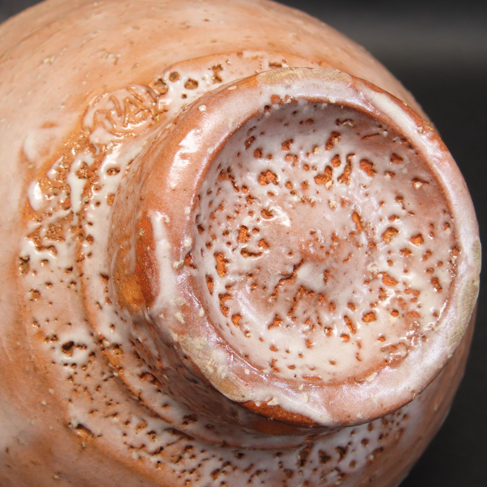 02s36 美品 岡田裕 クリアランス 真作保証 萩焼 晴雲山窯 萩井戸茶碗