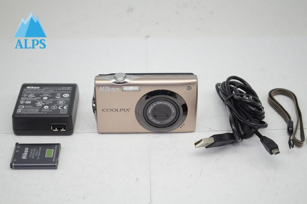 Nikon ニコン COOLPIX S4000 ブライトブロンズ コンパクトデジタルカメラ 251022q
