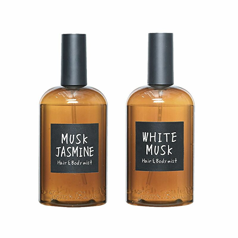 SALE，HOT John's Blend ジョンズブレンド ヘアーu0026ボディミスト ホワイトムスク ムスクジャスミン 110ml 芳香 アロマスプレー ヘアボディミスト 香水(ユニセックス)