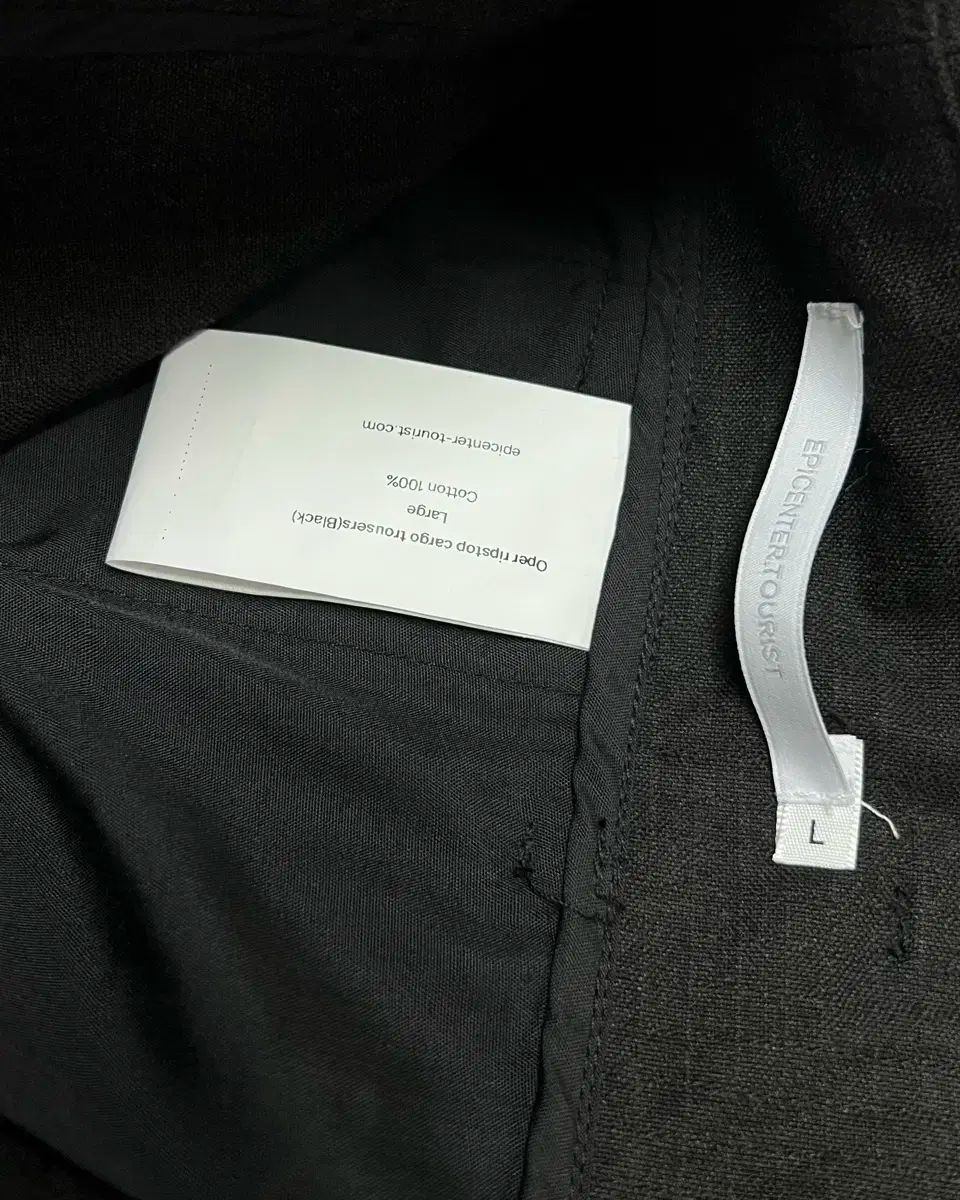 エピセンターツアーリスト リップストップ カーゴパンツ ブラック