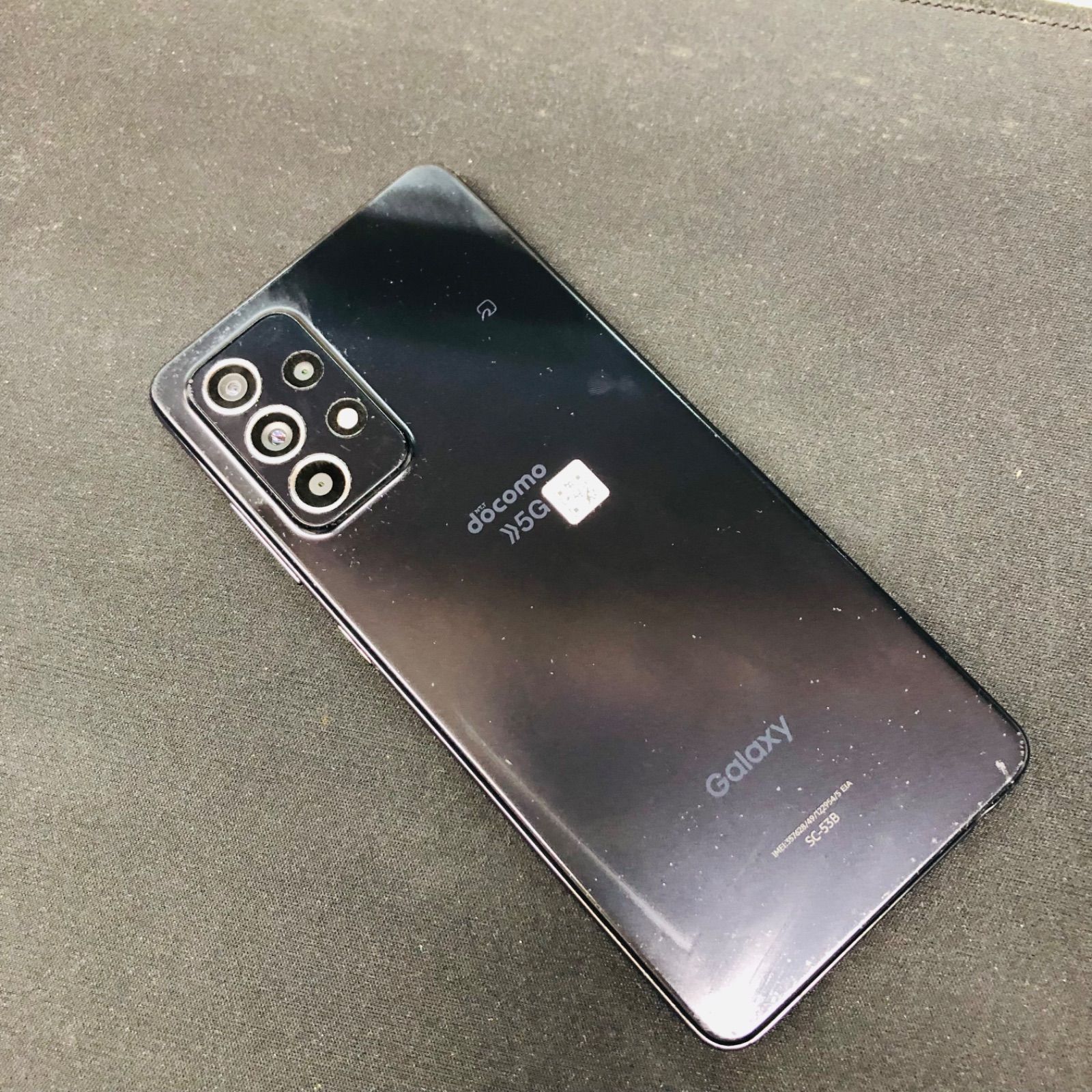品 Galaxy A52 5G docomo SIMロック解除済 128GB SC-53B ブラック