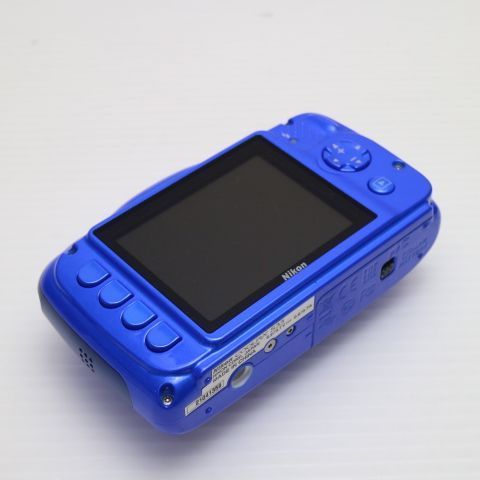 超 COOLPIX S 33 ブルー コンデジ Nikon 本体 03000