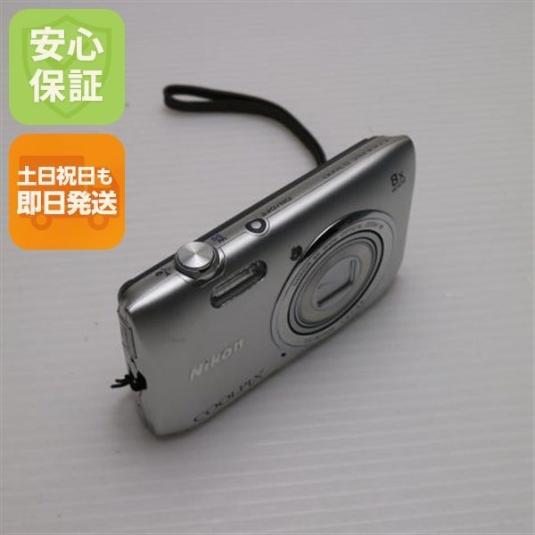COOLPIX S3600 クリスタルシルバー デジカメ ニコン 本体 土日祝発送OK 03000