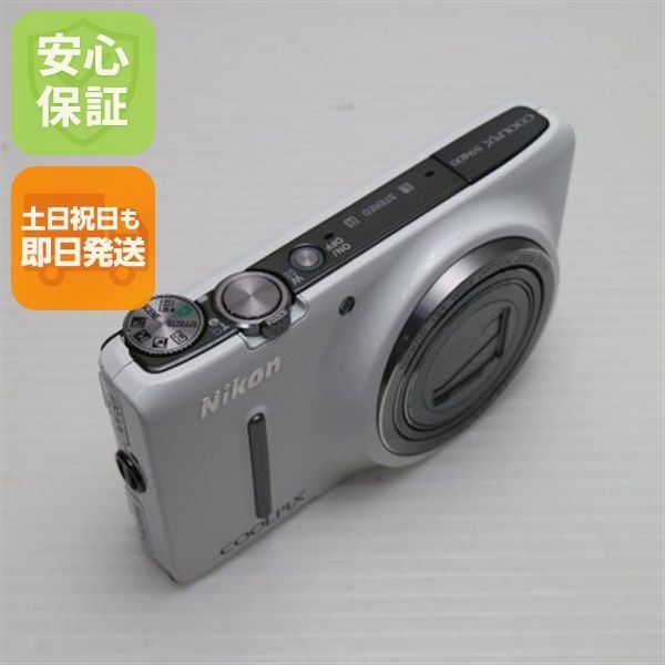 超 COOLPIX S9400 エレガントホワイト デジカメ Nikon 本体 土日祝発送OK 03000