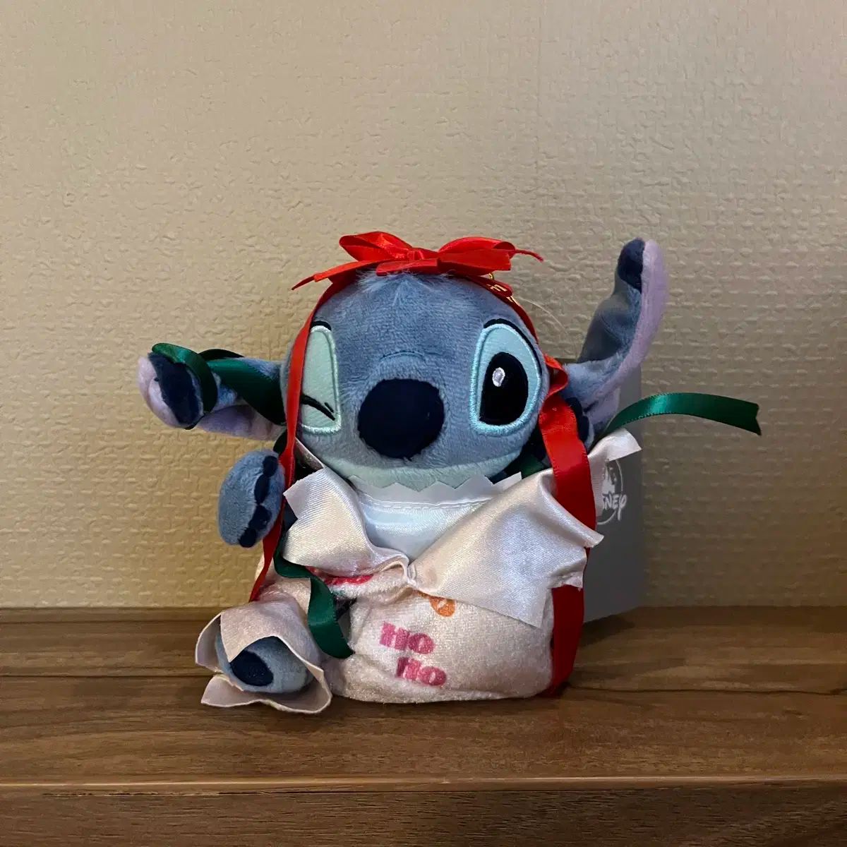 スティッチ クリスマス ぬいぐるみキーホルダー チャーム