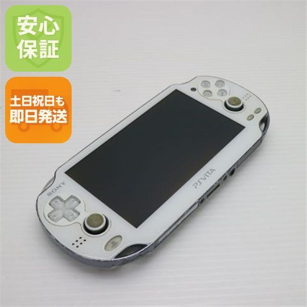 PCH-1000 PS VITA ホワイト game SONY PlayStation Wi-Fi 本体 土日祝発送OK 03000