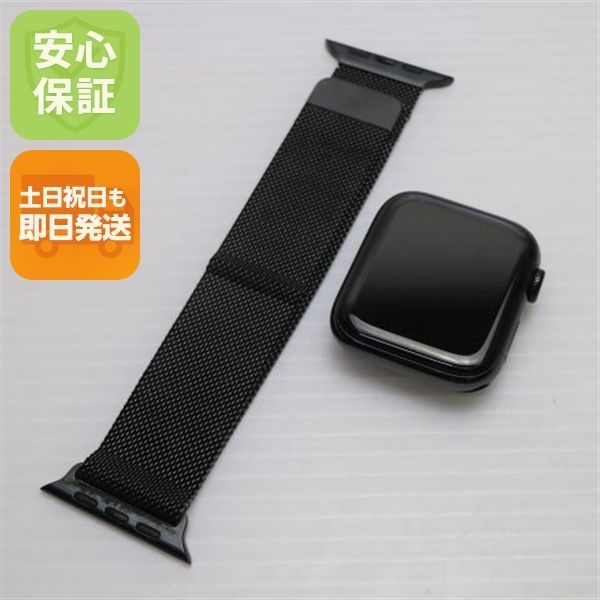 超 Apple Watch series4 44mm GPS Cellular スペースブラック 土日祝発送OK 03000
