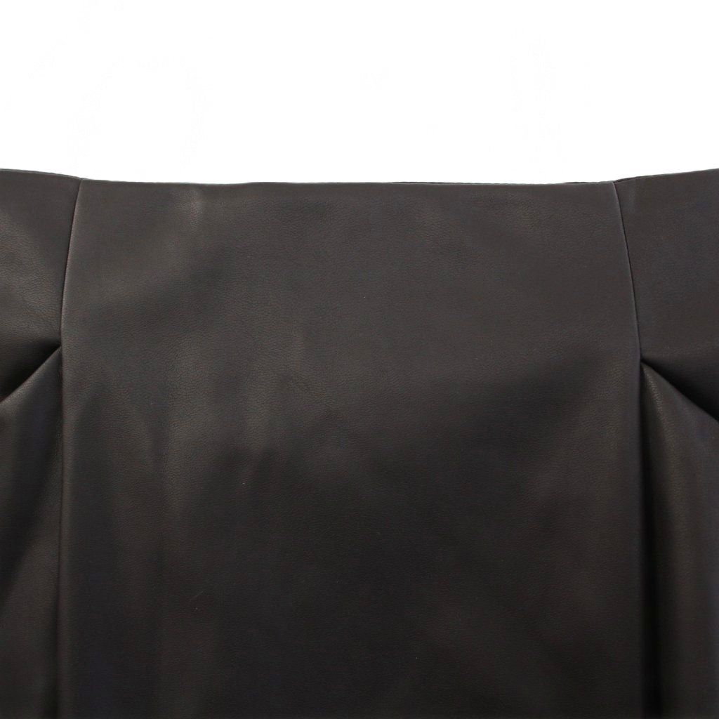 セルフォード CELFORD 23AW フェイクレザーマーメイドスカート タイト マキシ ロング ストレッチ 無地 38 黒 ブラック CWFS234093 BB GULLKHAN_COM