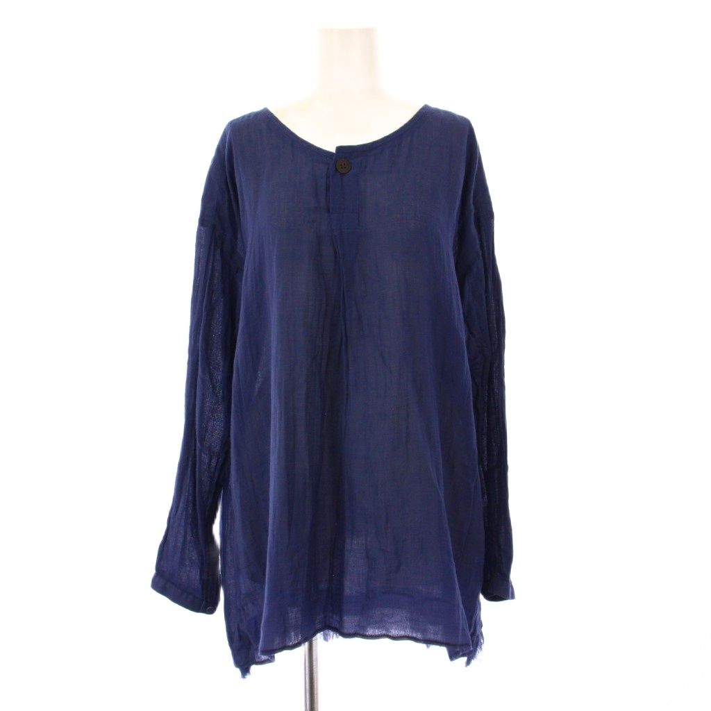 パドカレ pas de calais シャツ プルオーバー チュニック丈 長袖