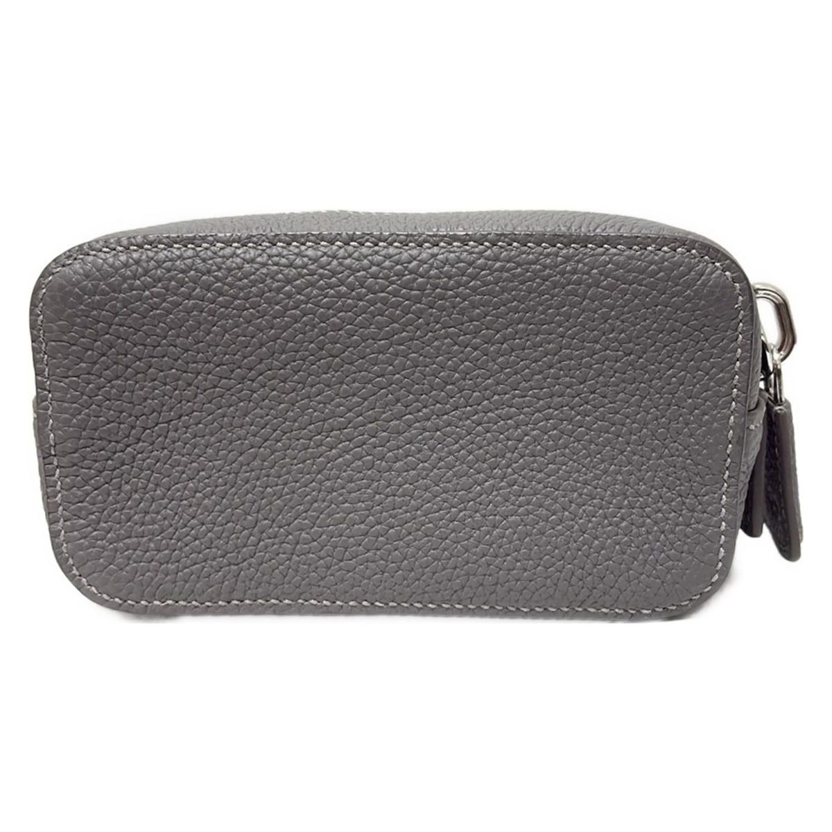 MAISON TAKUYA メゾンタクヤ ポーチ - グレー レザー