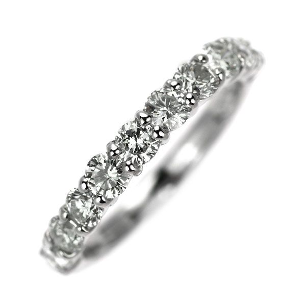 Pt900 ダイヤモンド リング 1.00ct ハーフエタニティ FORTGASGNV_COM_BR