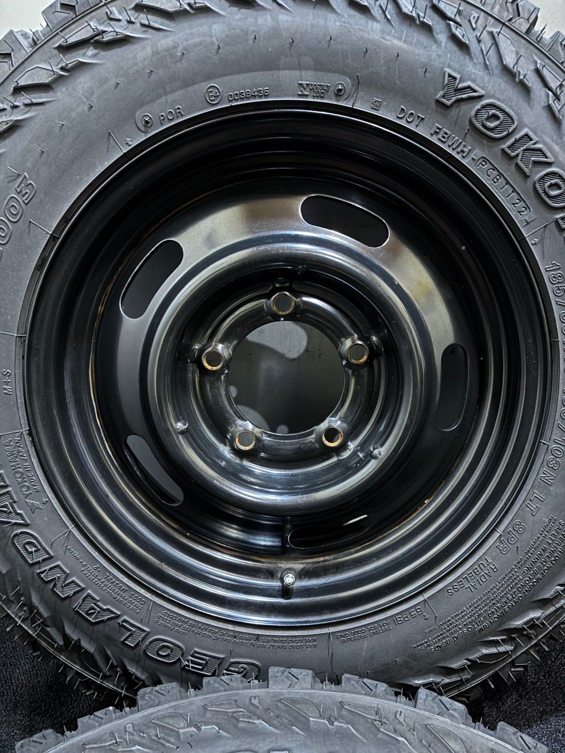 185 85 R 16 105 103 N LT 8 PR 22年 カントリー 16インチ 5 J 20 139 7 H 夏タイヤ 4本 ジムニー 南7 K 527