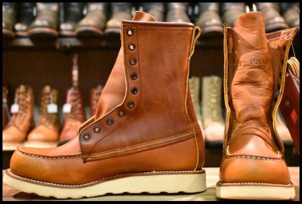 7E DEAD 犬刻印 97年 レッドウィング 877 ロング アイリッシュセッター 赤茶 オロイジナル 編み上げ ブーツ redwing HOPESMORE GP207