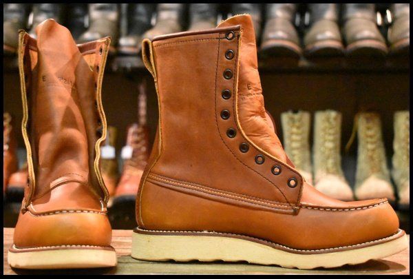 7E DEAD 犬刻印 97年 レッドウィング 877 ロング アイリッシュセッター 赤茶 オロイジナル 編み上げ ブーツ redwing HOPESMORE GP207