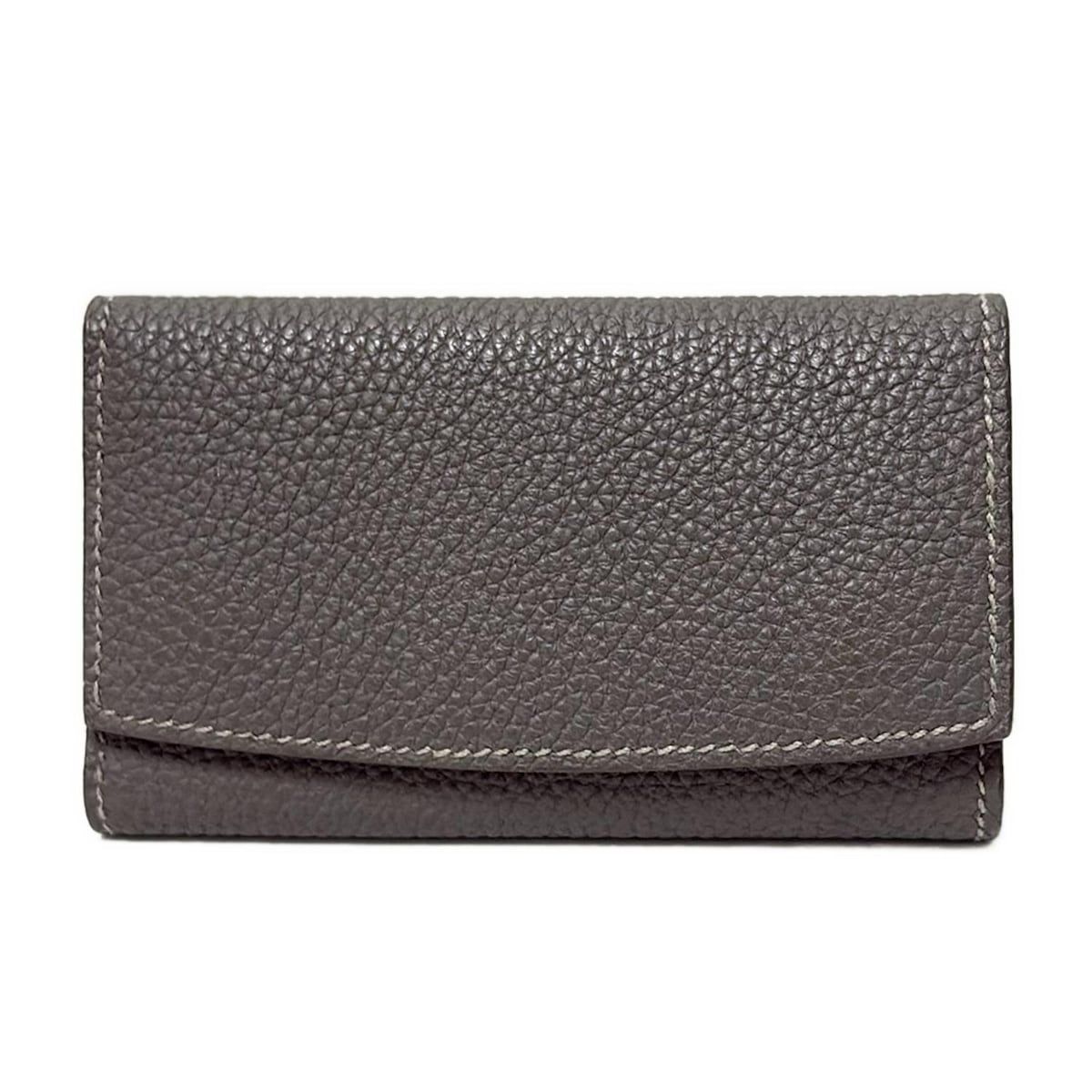 MAISON TAKUYA メゾンタクヤ キーケース - グレー 4連フック レザー