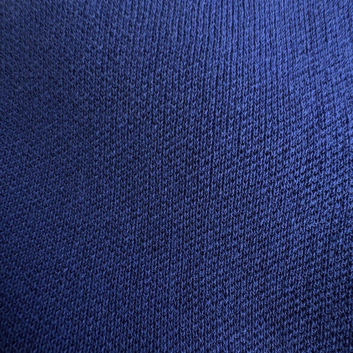 ブルー×白 長袖