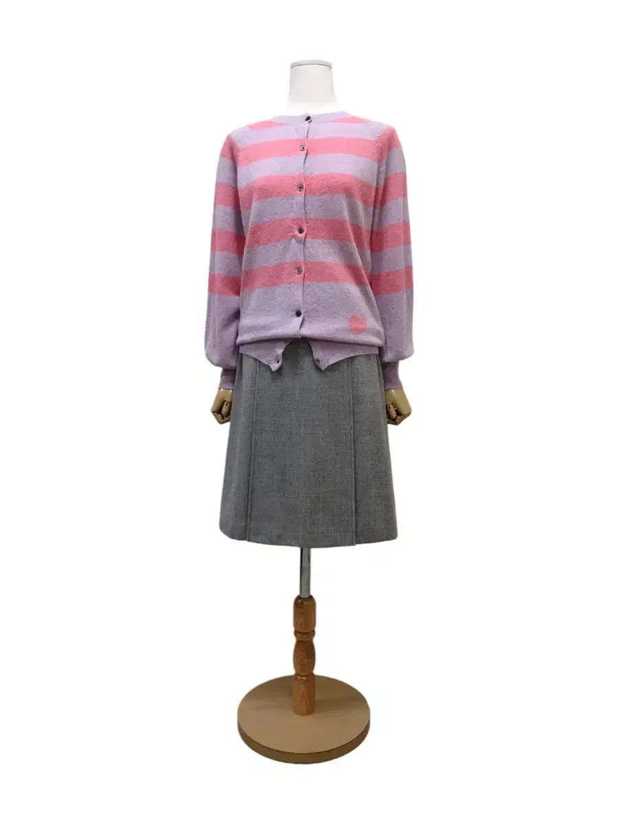 ツモリチサト ストライプ カーディガン