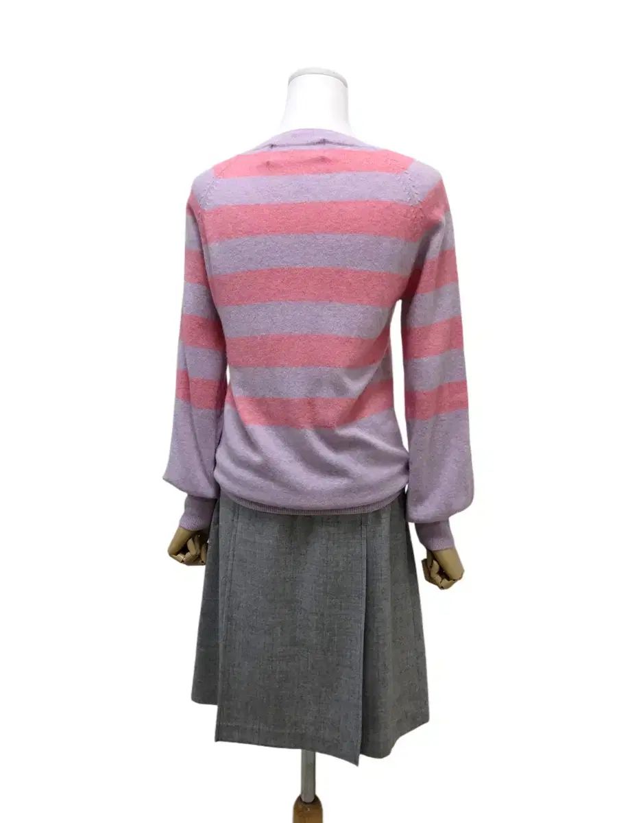 ストライプ カーディガン