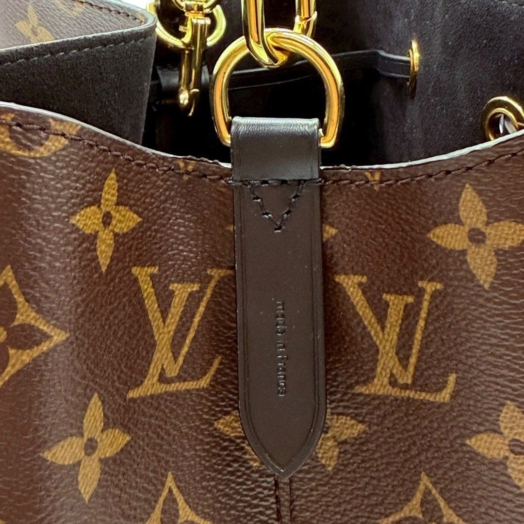 ルイヴィトン ネオノエMM M44020 ショルダーバッグ ブラック ブラウン レディース LOUIS VUITTON DECORATOM_COM_BR