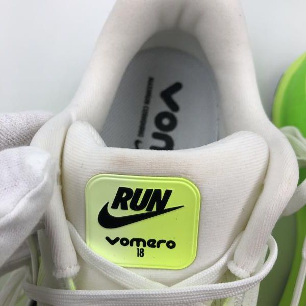  NIKE VOMERO 18 GREEN サイズ27 cm HM 6803-100 24 その他 靴