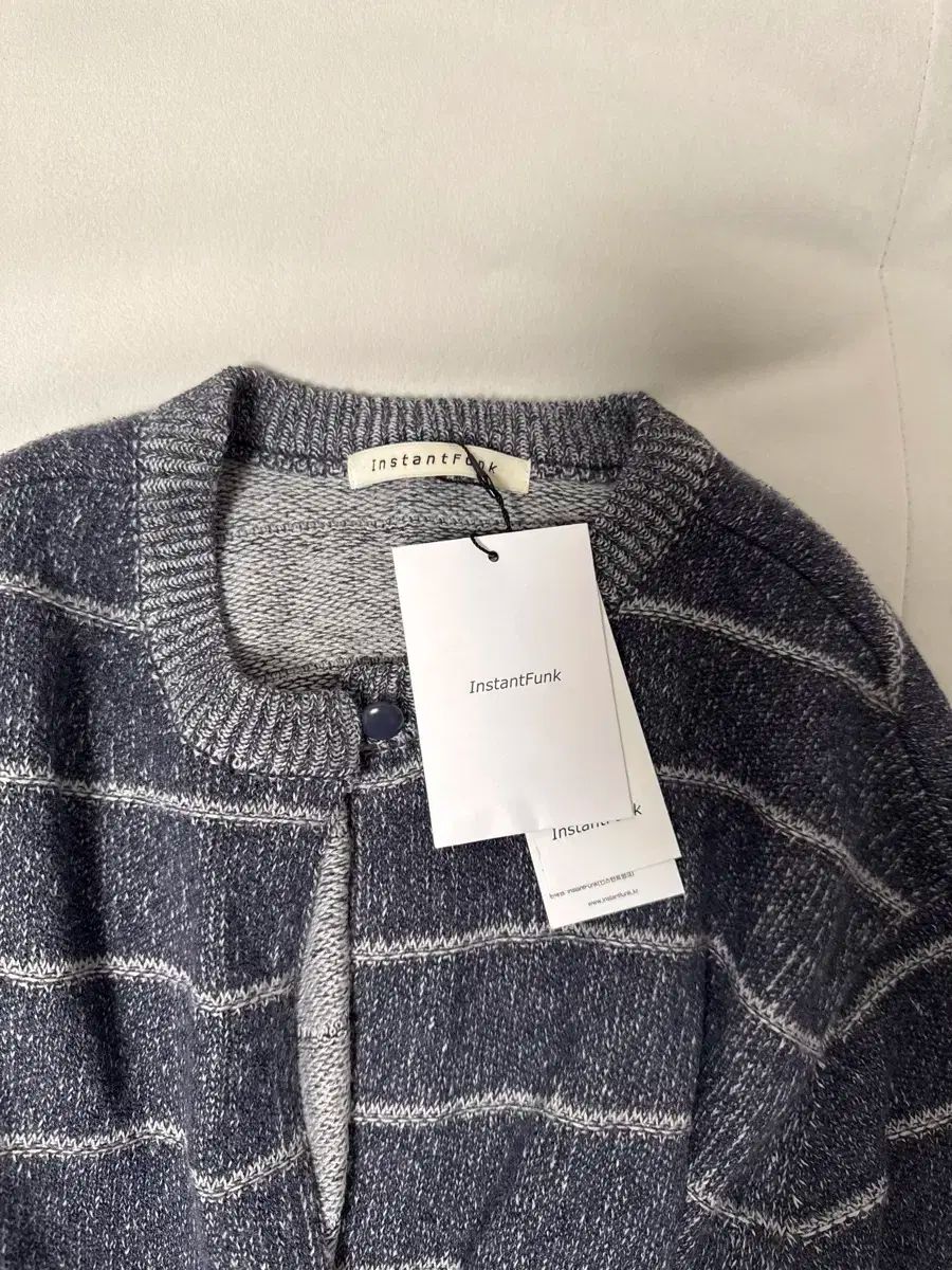 INSTANTFUNK インスタントファンク ツーウェイ クロップド カーディガン